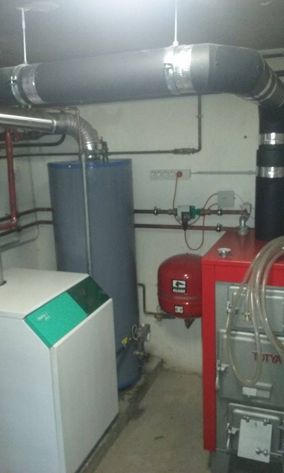 Gázbojler bekötése