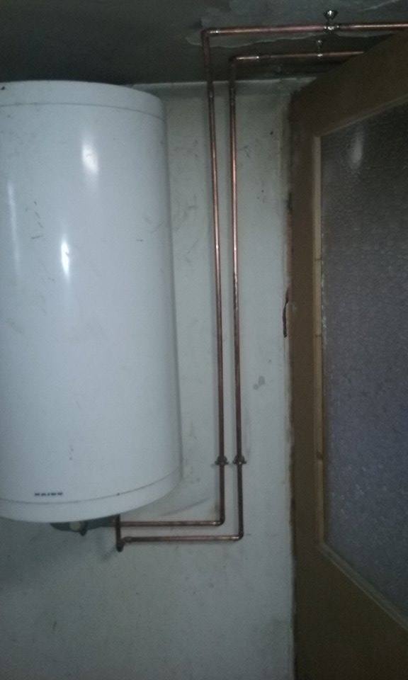 Villanybojler bekötés,villanybojler csere